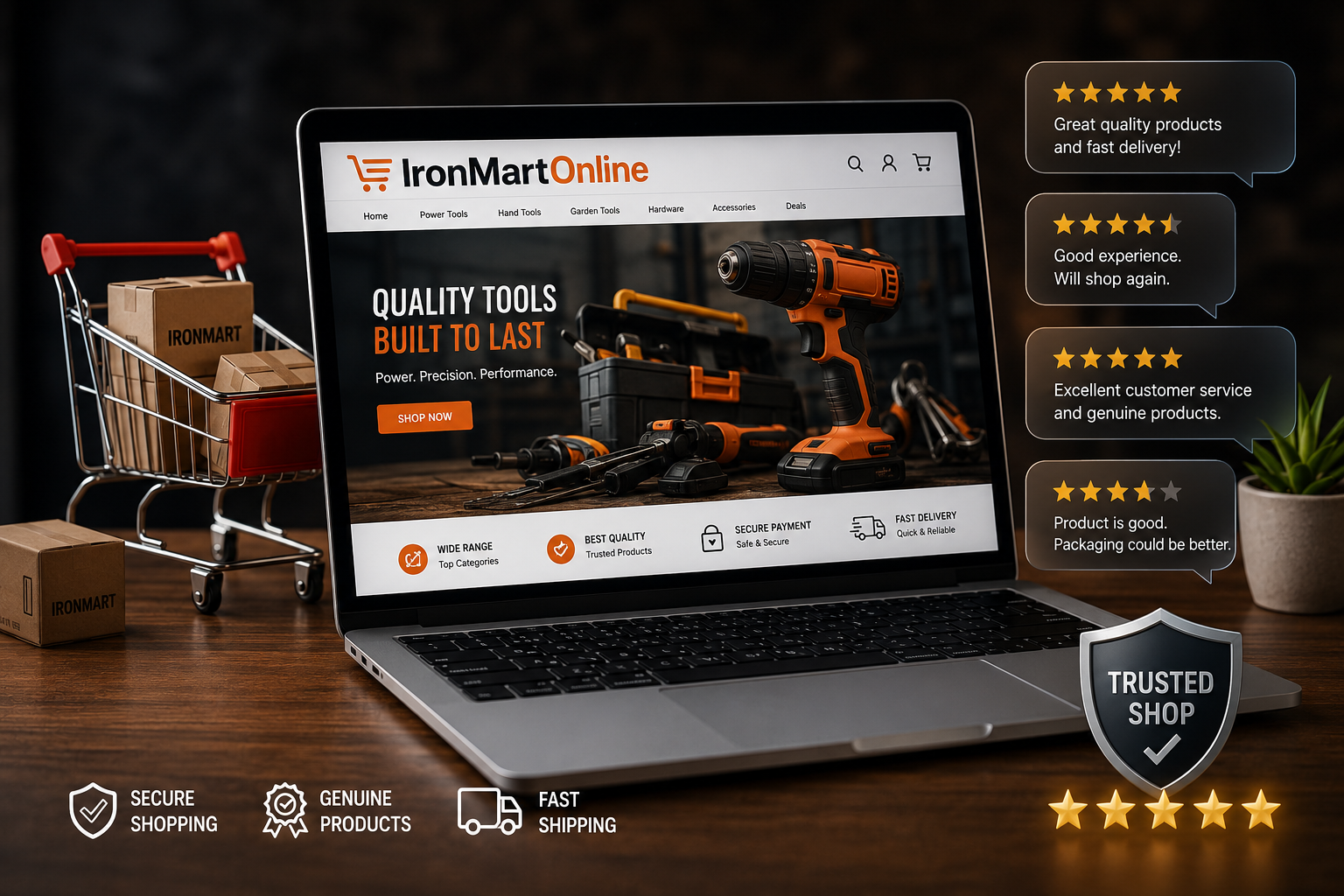 IronMartOnline Reviews: Is IronMartOnline Legit? Customer Feedback, Ratings & Buying Guide
